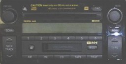 2002-2004 Toyota 6 CD Changer New Oem Deck