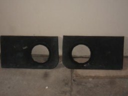 chevy s10 custom speaker mounting pannels