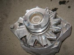 chrome alternator